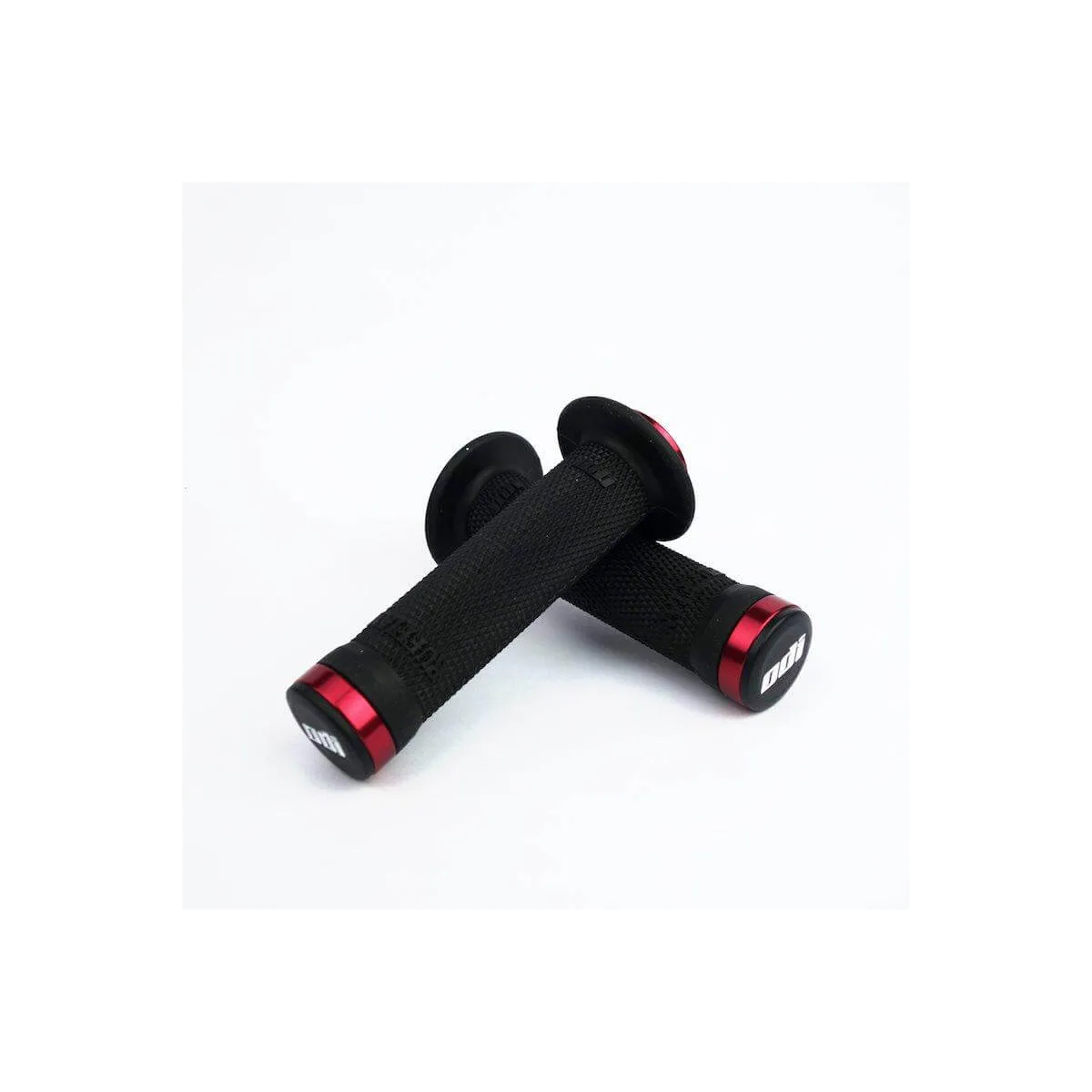 Odi Bmx Ruffian Lock-On Grips Black/Red Clamps